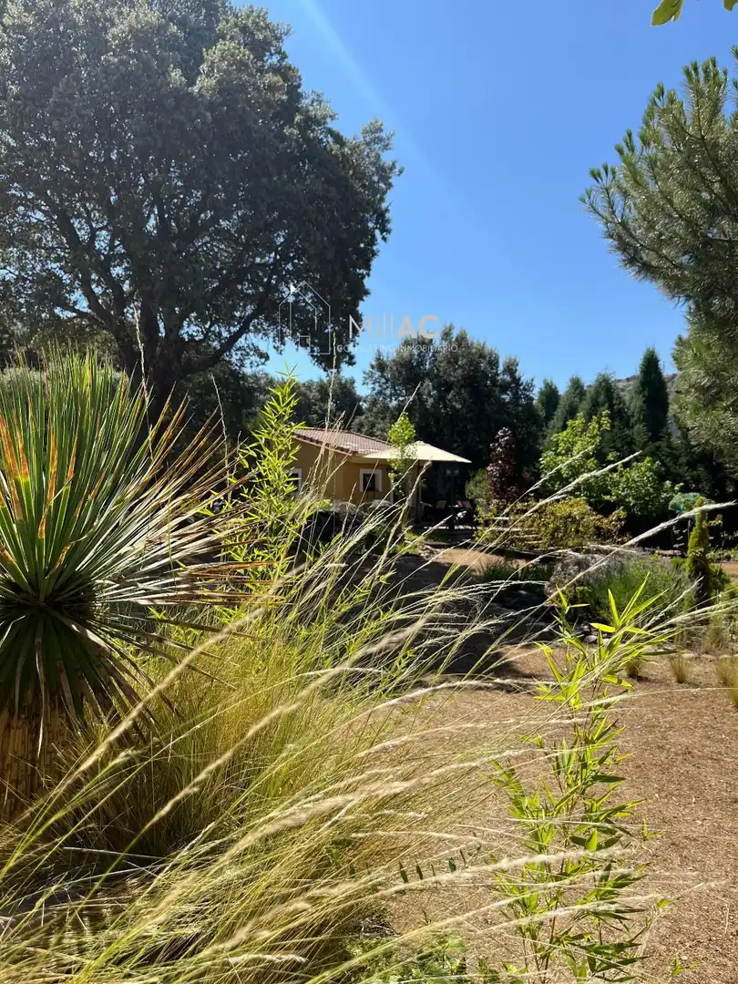 Garden of Houses for sale in El Espinar  with Heating, Private garden and Terrace