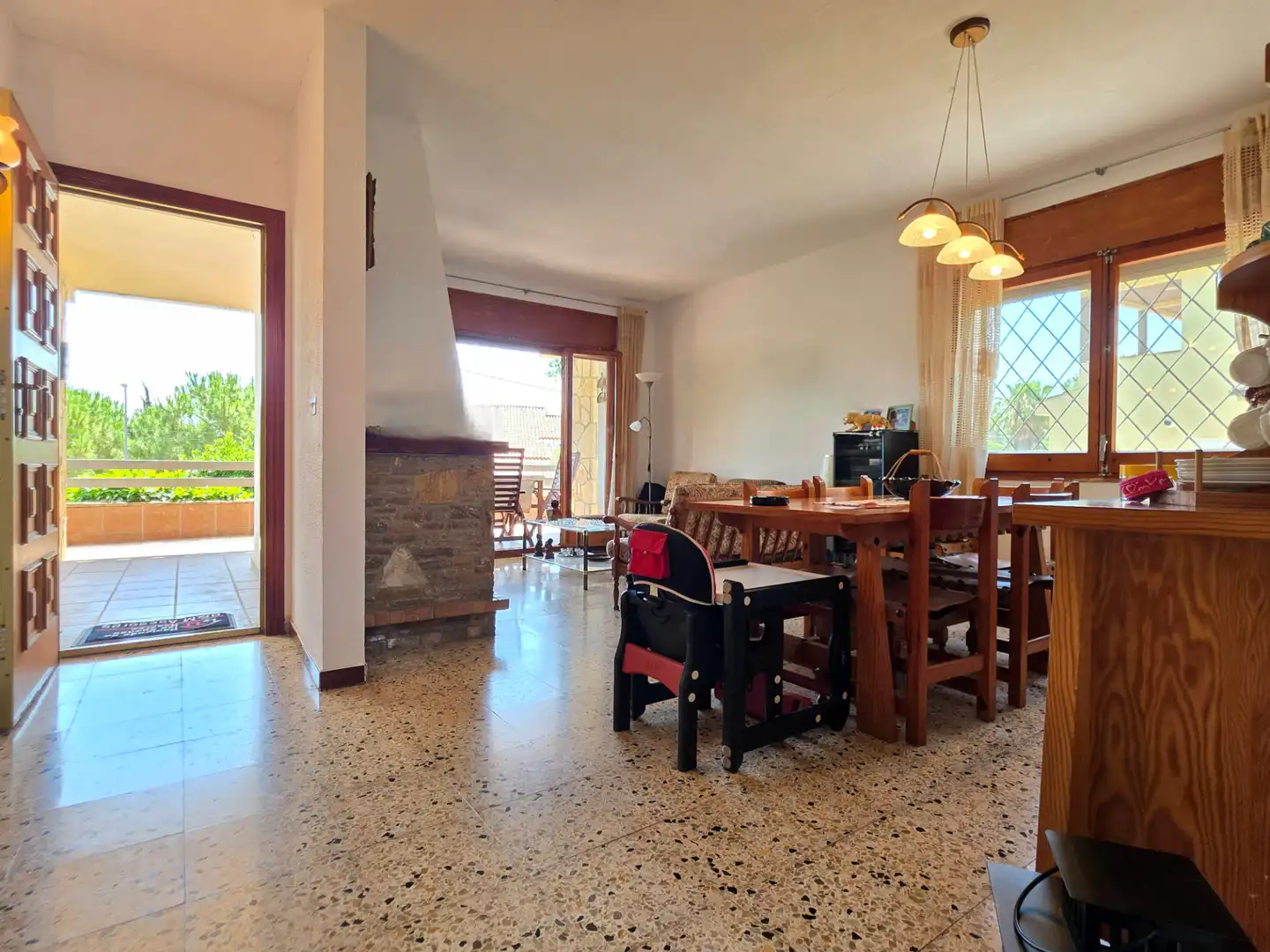 Esszimmer von Haus oder Chalet zum Verkauf in Corbera de Llobregat mit Heizung, Privatgarten und Terrasse