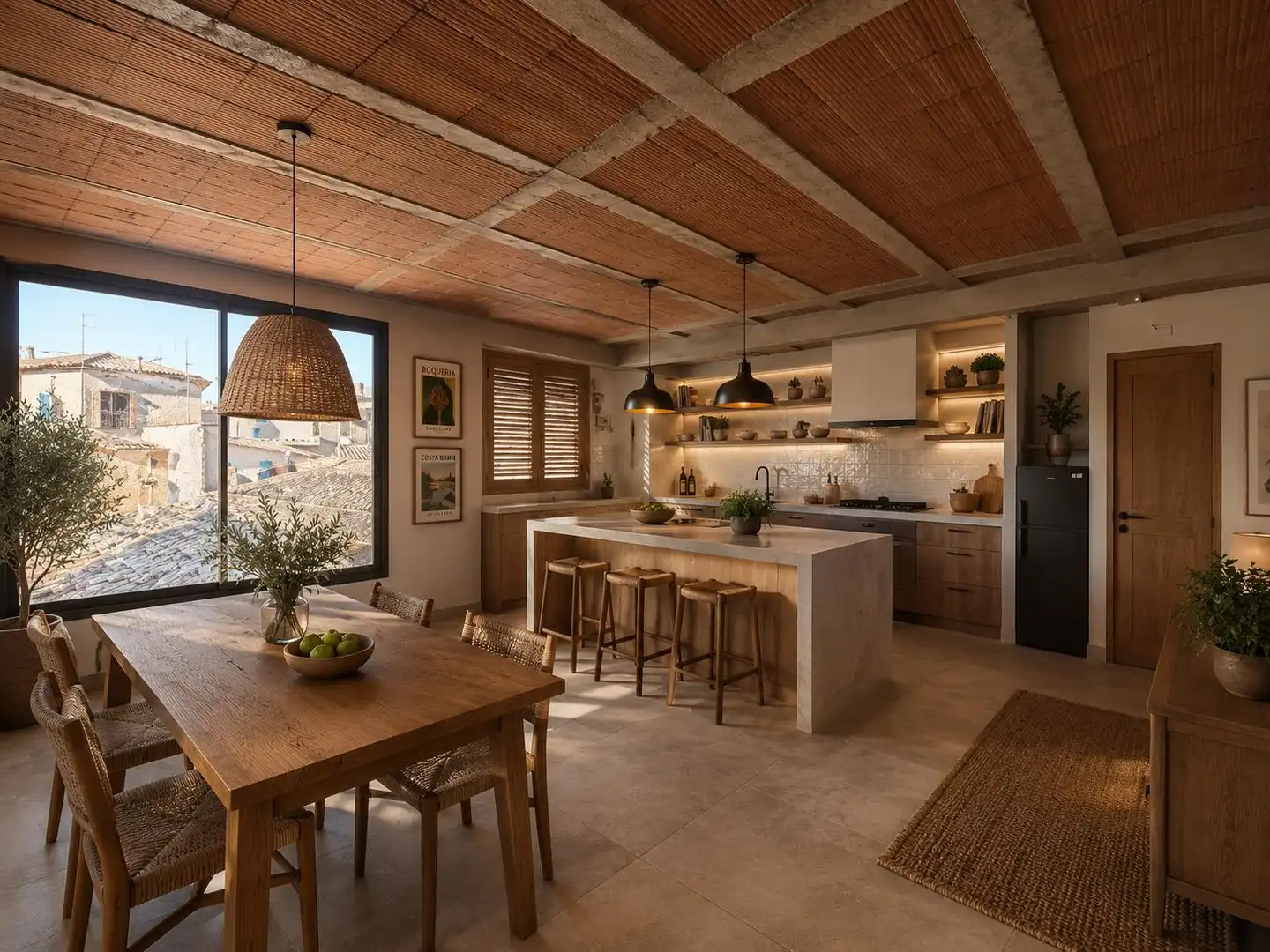 Cocina de Edificio en venta en La Bisbal d'Empordà