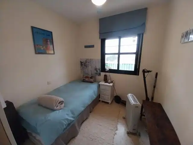 Schlafzimmer von Wohnung zum Verkauf in Manilva mit Privatgarten, Terrasse und Gemeinschaftspool