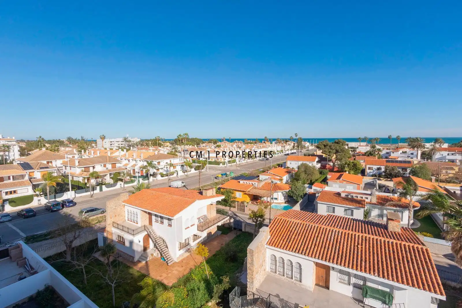 Exterior view of Attic for rent in Sagunto / Sagunt  with Air Conditioner, Heating and Parquet flooring