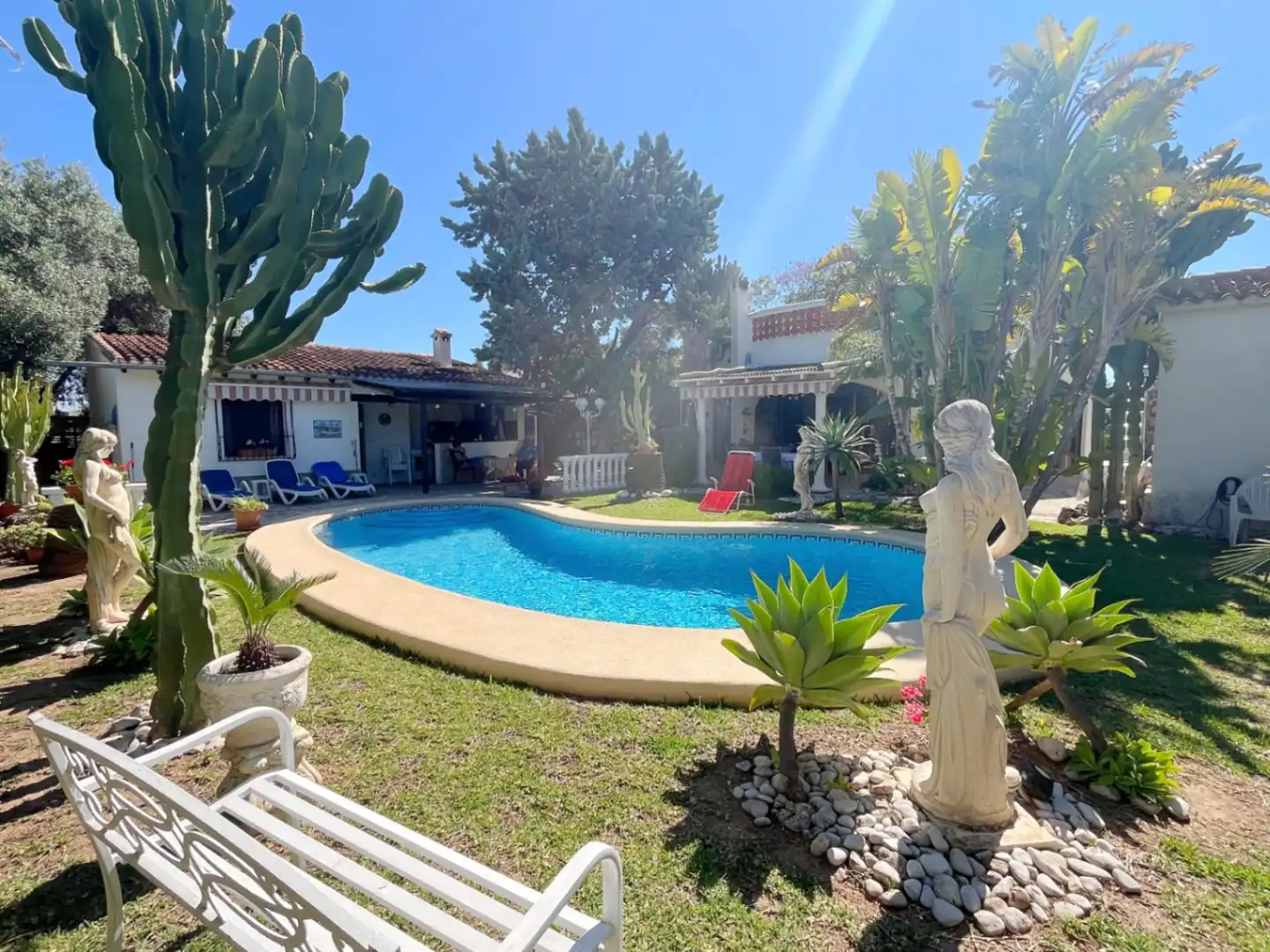Swimming pool of Houses for sale in Els Poblets  with Heating, Terrace and Storage room