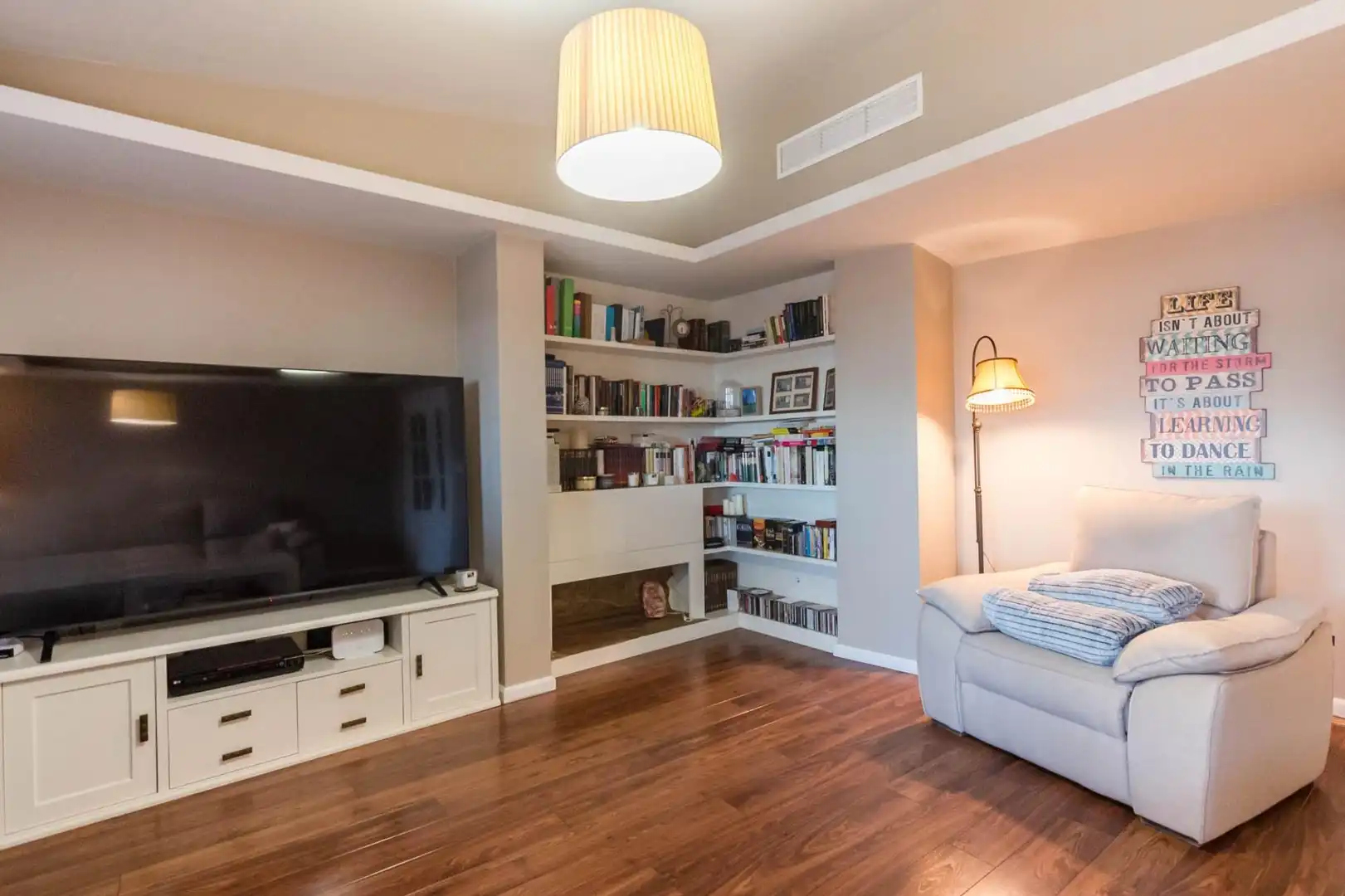 Living room of Attic for sale in Murcia  with Heating, Parquet flooring and Terrace