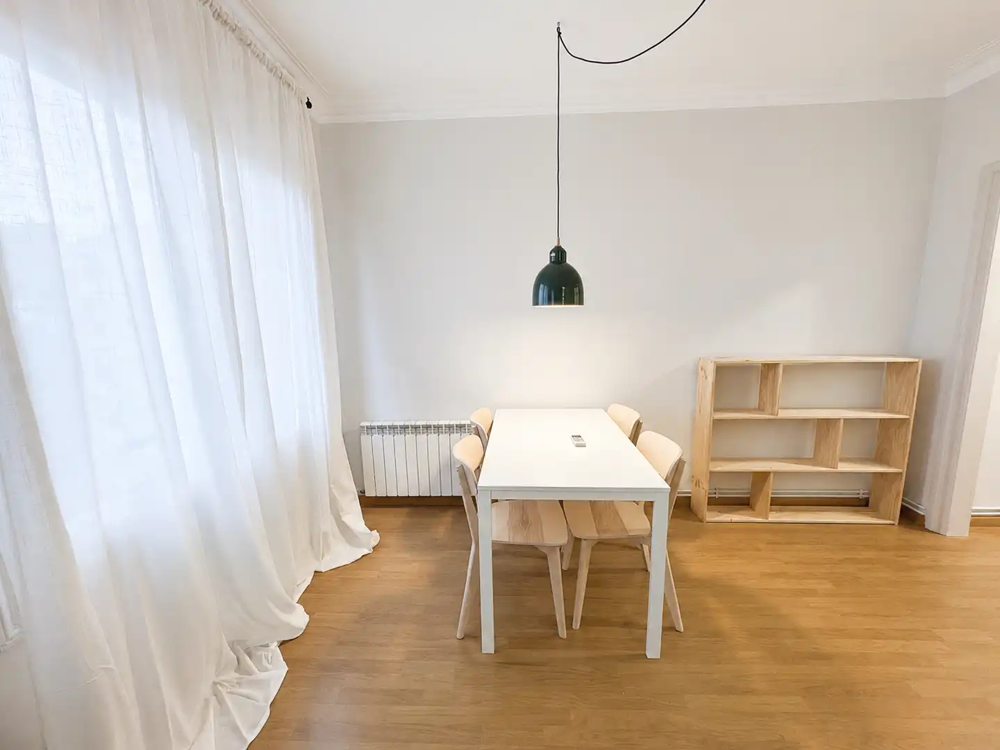 Esszimmer von Wohnung zur Miete in Barcelona mit Klimaanlage, Heizung und Möbliert