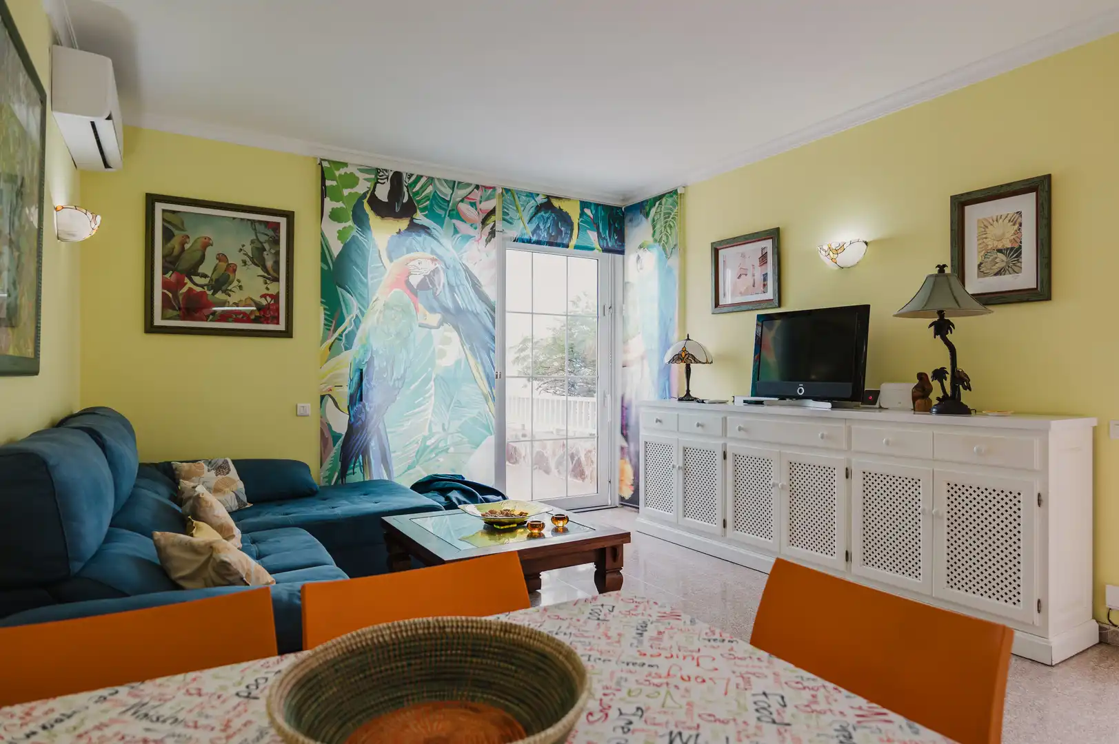 Wohnzimmer von Wohnung zur Miete in Playa del Inglés