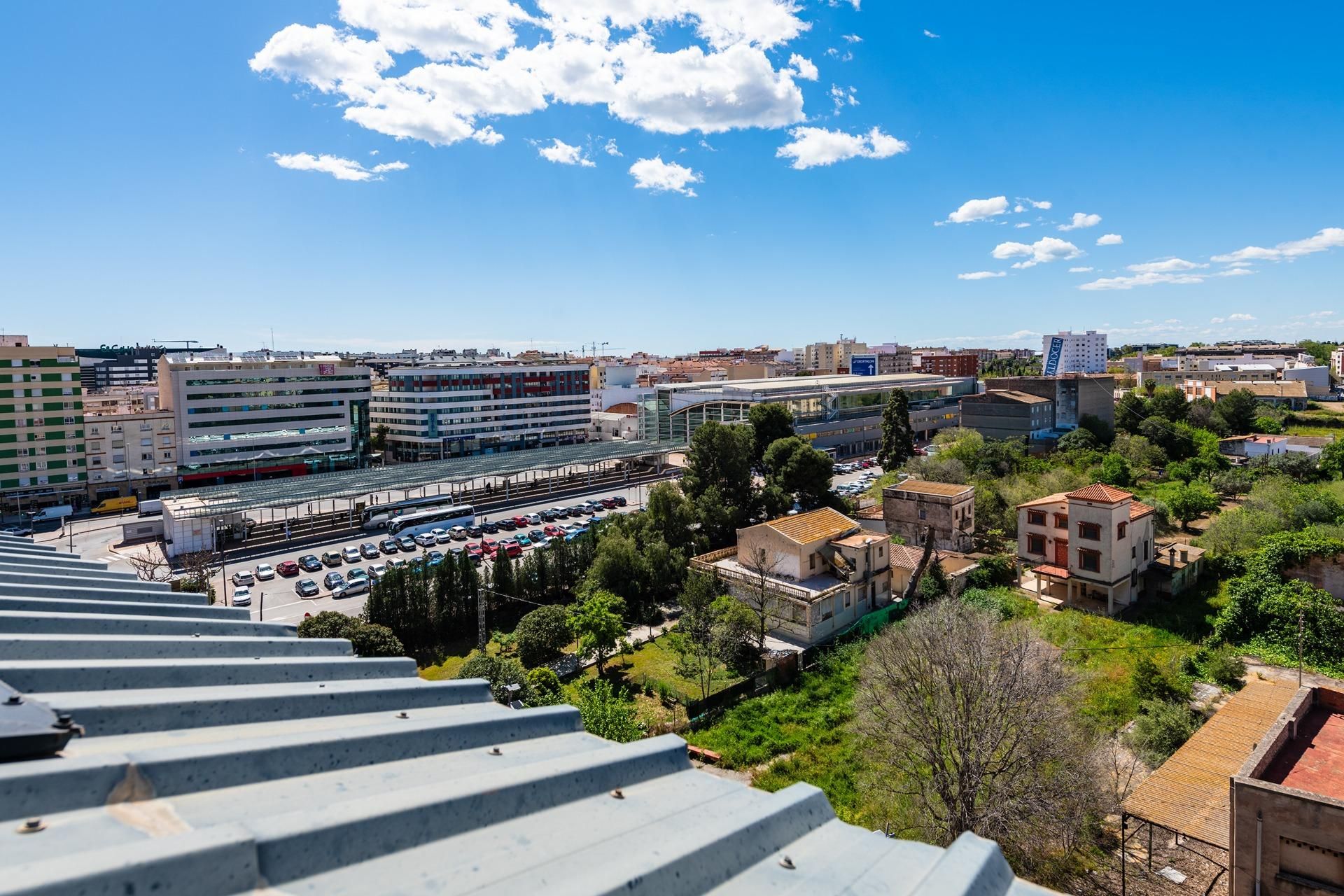Außenansicht von Dachboden zum verkauf in Castellón de la Plana / Castelló de la Plana mit Klimaanlage und Terrasse