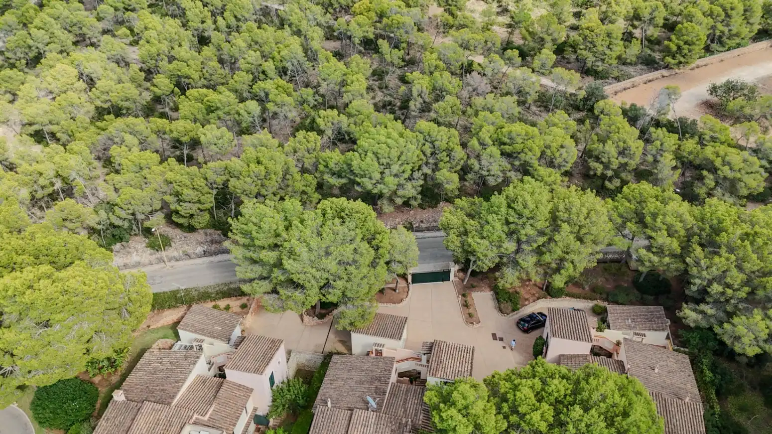 Vista exterior de Casa o xalet en venda en Calvià amb Aire condicionat, Piscina i Piscina comunitària