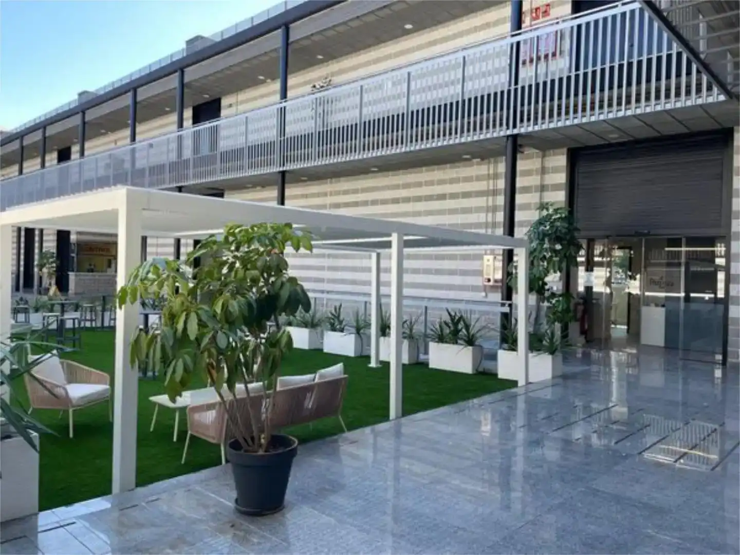 Terrasse von Fabrik Grundstücke zur Miete in Camas