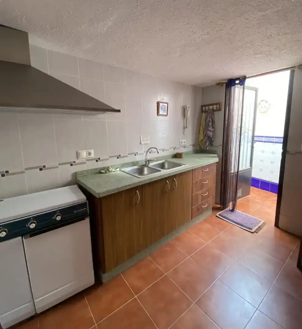 Cocina de Dúplex en venta en Lucainena de las Torres con Aire acondicionado, Parquet y Amueblado