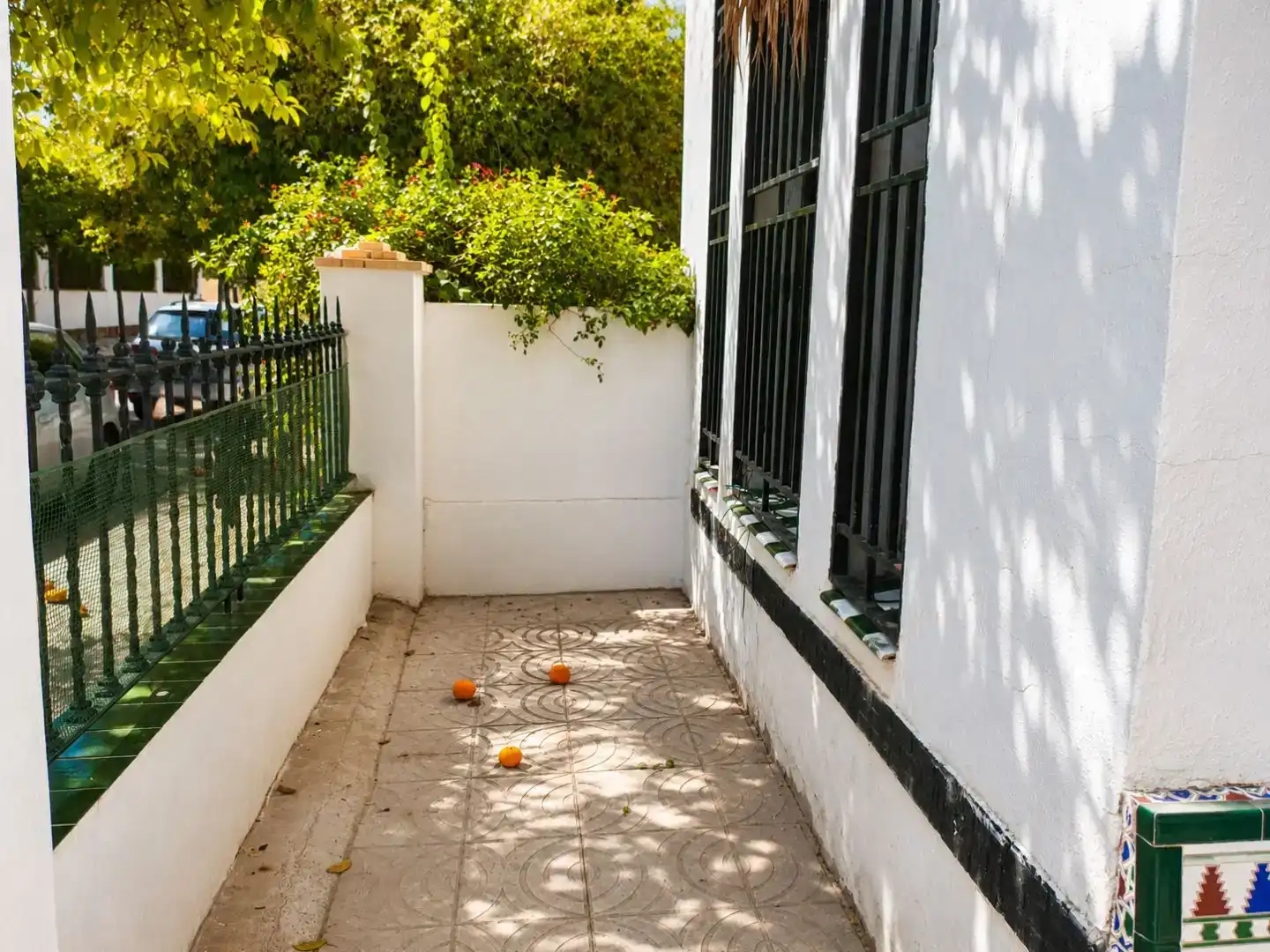 Exterior view of Flat for sale in Sevilla  with Private garden