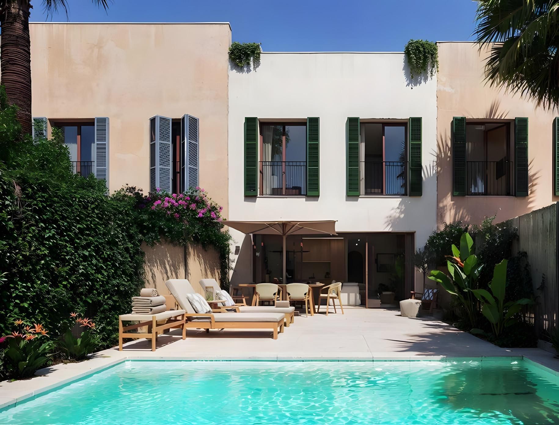 Terrace of Single-family semi-detached for sale in Campos  with Air Conditioner, Private garden and Terrace