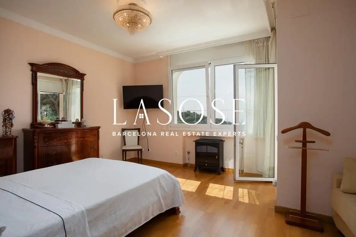 Bedroom of Houses for sale in Arenys de Munt  with Air Conditioner, Private garden and Terrace