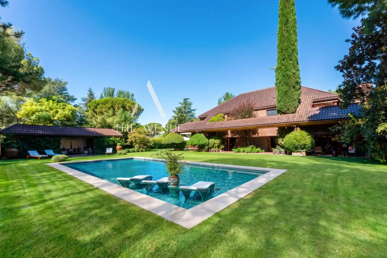 Jardí de Casa o xalet en venda en Boadilla del Monte amb Calefacció, Jardí privat i Terrassa