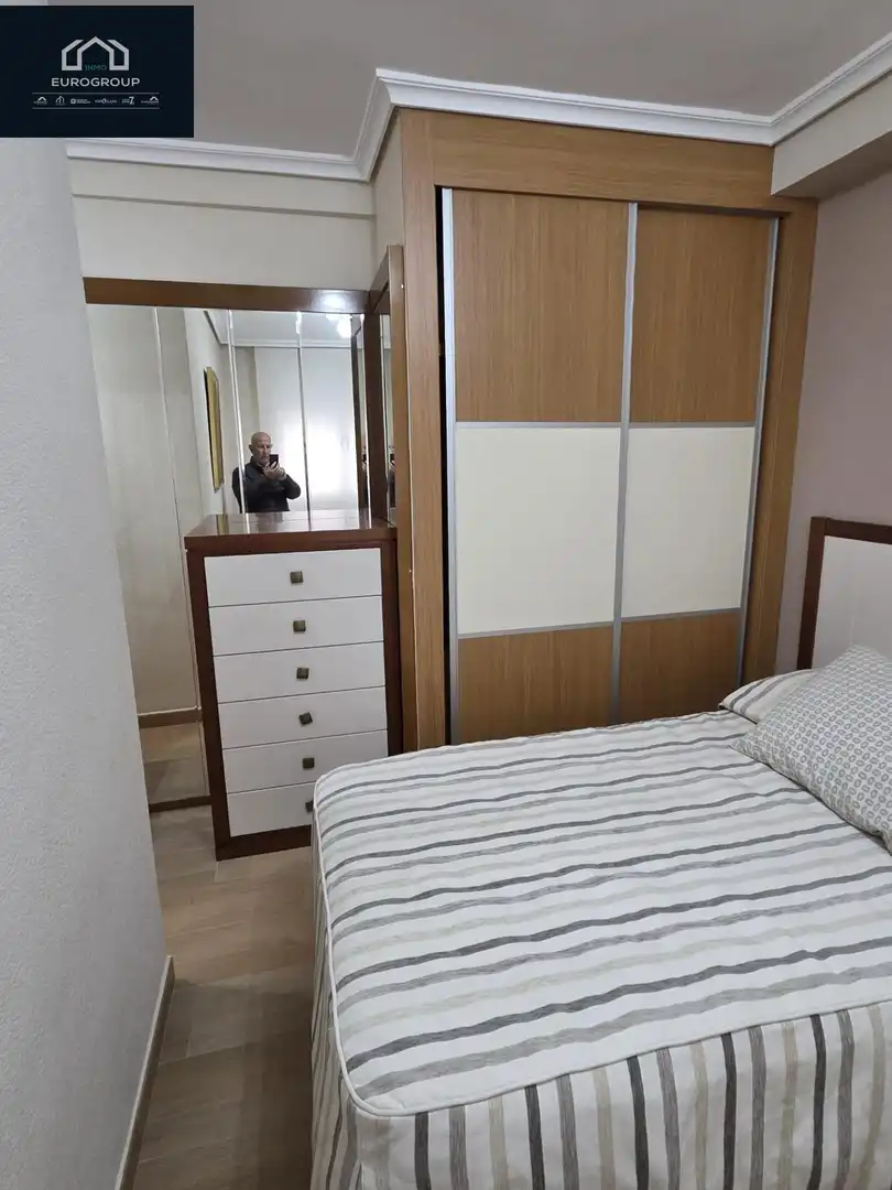 Schlafzimmer von Wohnungen zur Miete in Benidorm mit Heizung und Möbliert