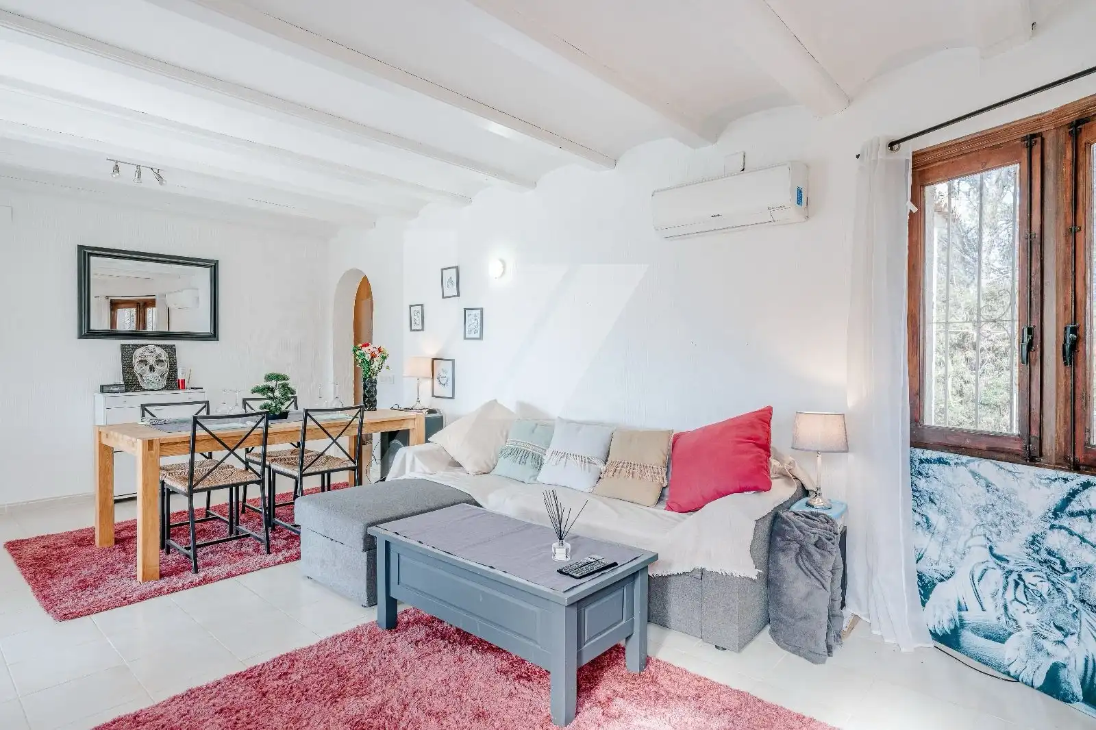 Living room of Houses for sale in Moraira  with Air Conditioner, Heating and Private garden