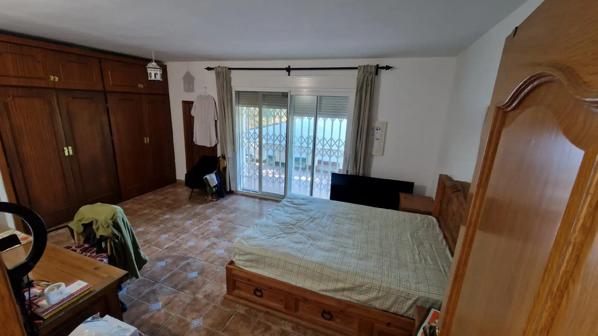 Dormitori de Finca rústica en venda en Mijas amb Aire condicionat, Calefacció i Jardí privat