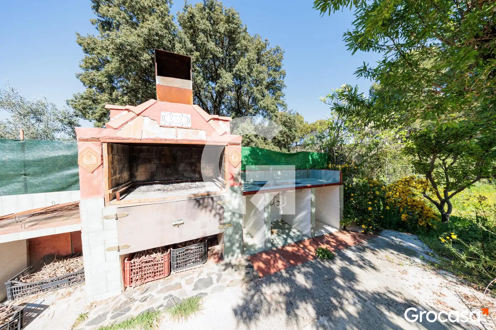 Jardí de Casa o xalet en venda en Terrassa amb Aire condicionat, Calefacció i Jardí privat