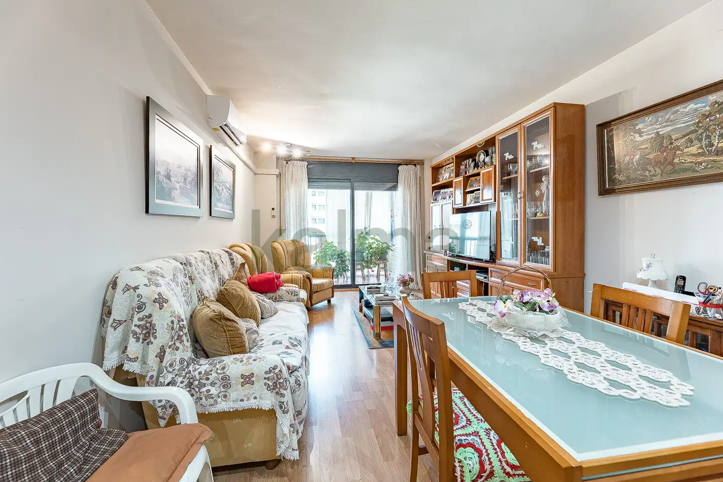 Sala de estar de Piso en venta en Tàrrega con Aire acondicionado, Calefacción y Terraza