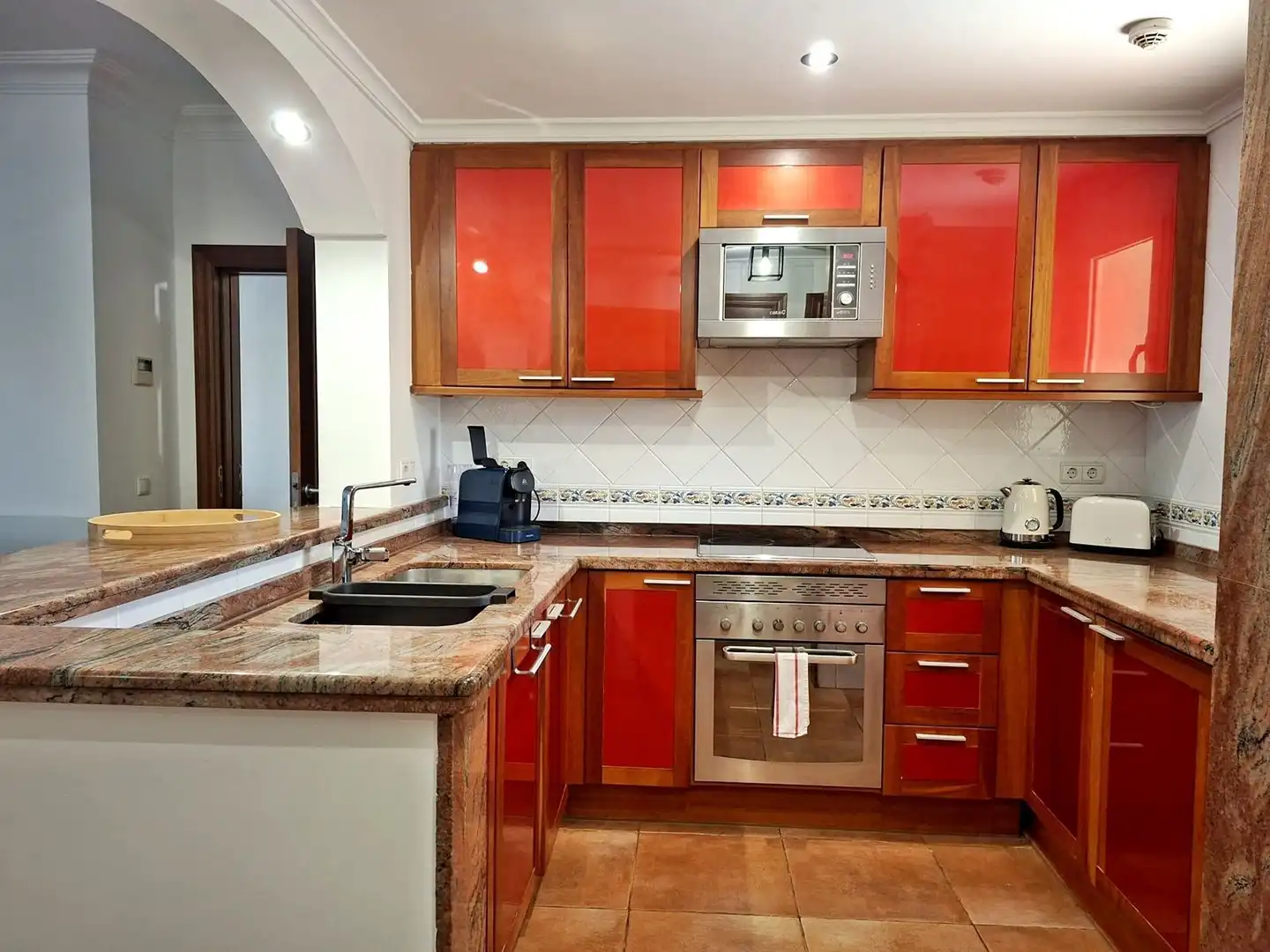 Cocina de Apartamento en venta en Dénia con Aire acondicionado, Calefacción y Terraza
