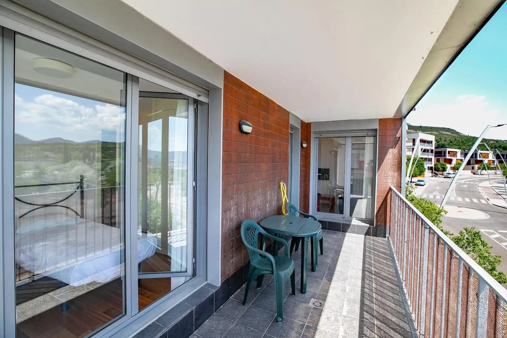 Terrasse von Wohnung zum Verkauf in Sabiñánigo mit Heizung, Parkett und Terrasse