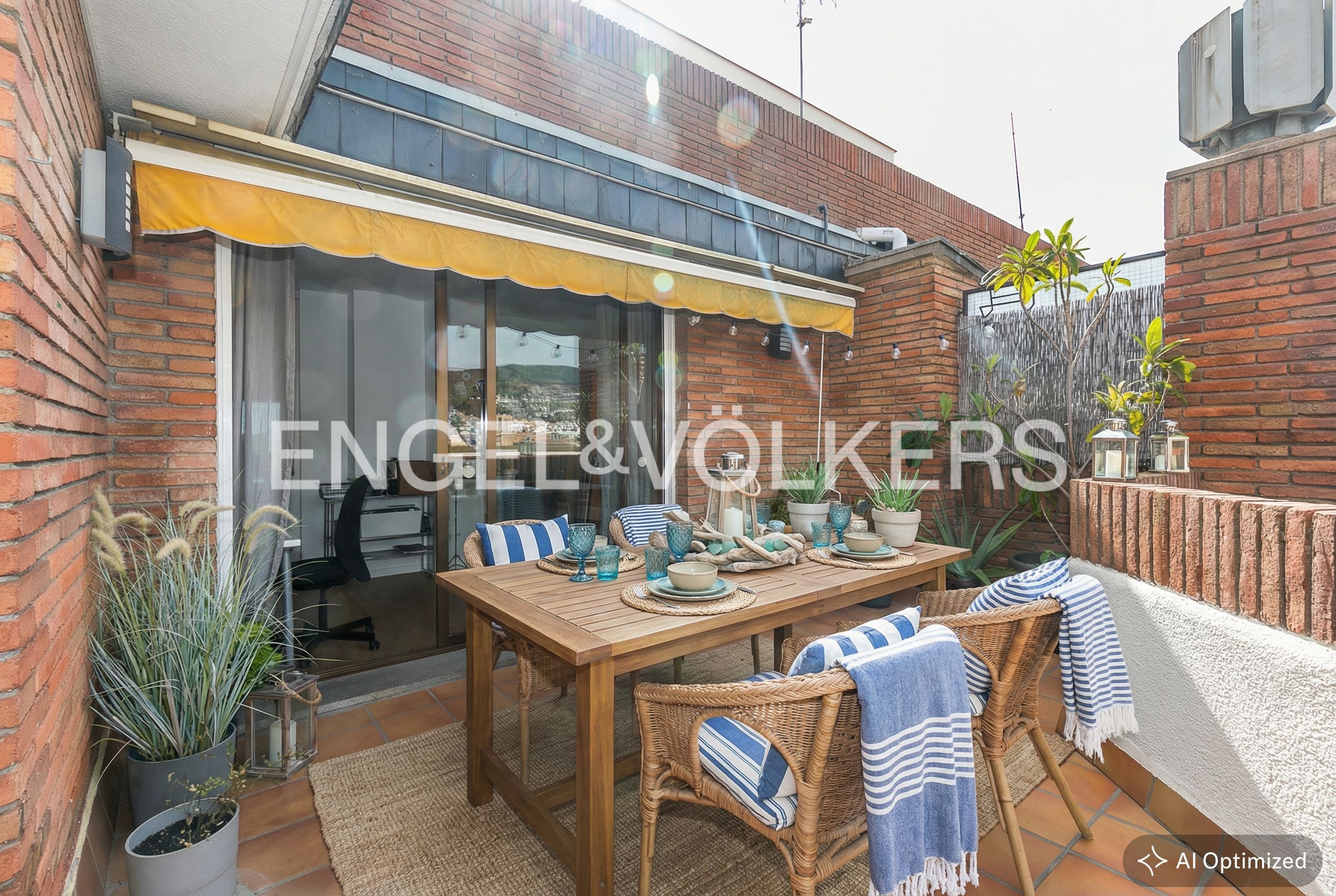 Terrace of Attic for sale in  Barcelona Capital  with Air Conditioner, Heating and Parquet flooring