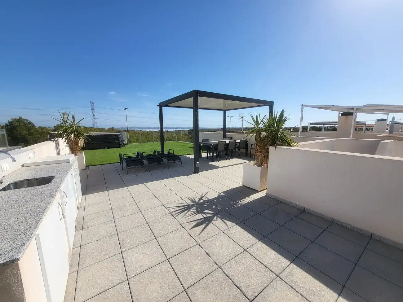Terrassa de Casa o xalet en venda en Orihuela amb Calefacció, Jardí privat i Piscina
