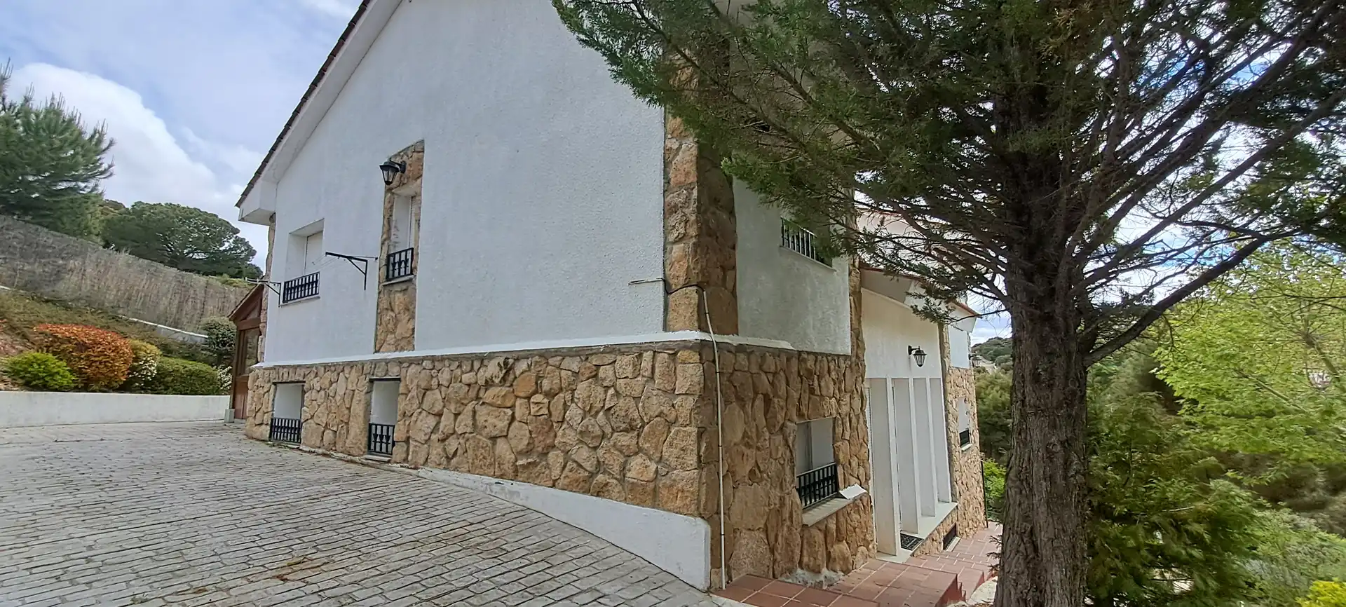Vista exterior de Casa o chalet en venta en Maello con Calefacción, Jardín privado y Trastero