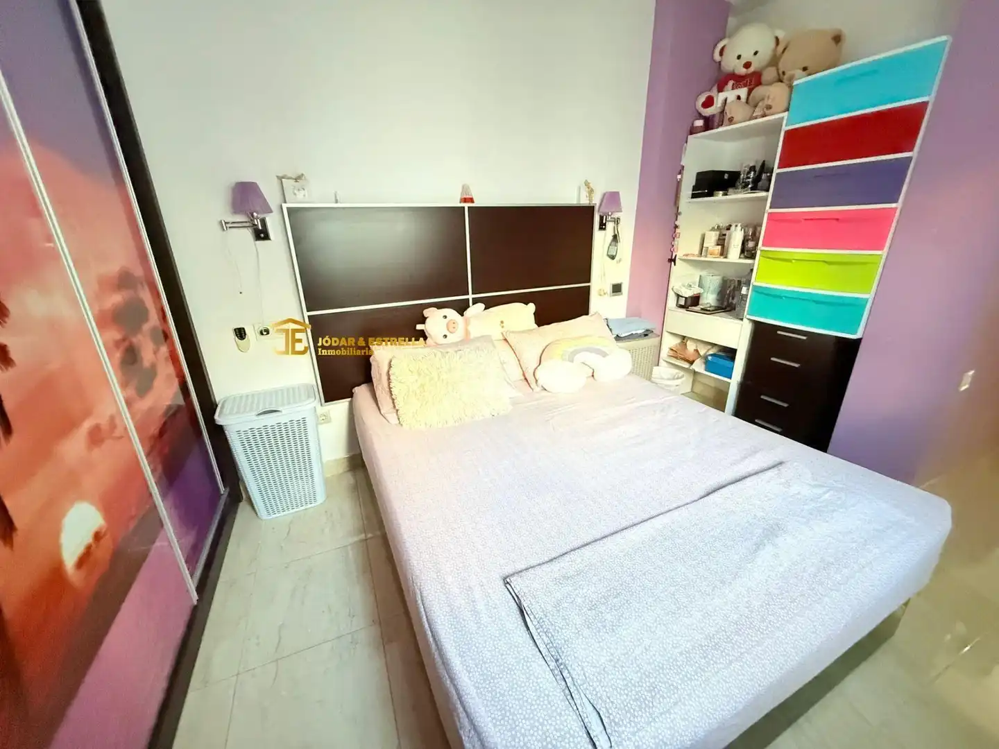 Bedroom of Attic for sale in Lorca  with Heating, Terrace and Furnished