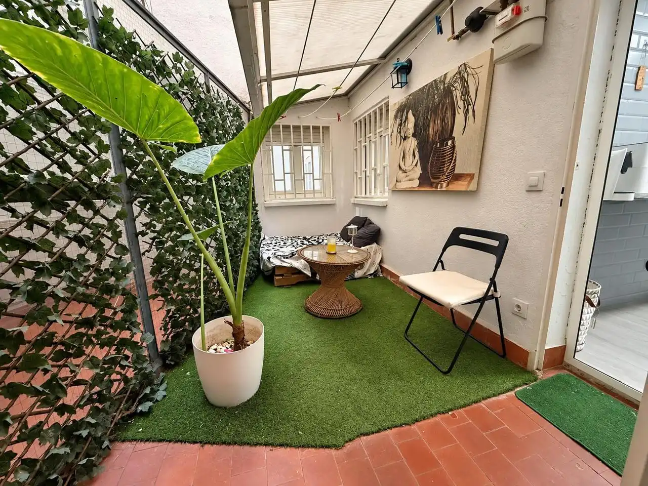 Terrasse von Wohnung zur Miete in Fuencarral - El Pardo