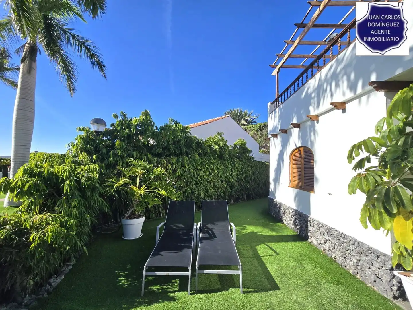 Terraza de Casa o chalet de alquiler en San Bartolomé de Tirajana con Aire acondicionado, Jardín privado y Terraza
