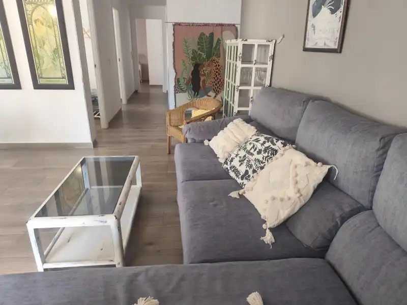 Sala de estar de Apartamento en venta en Cullera con Aire acondicionado, Calefacción y Parquet