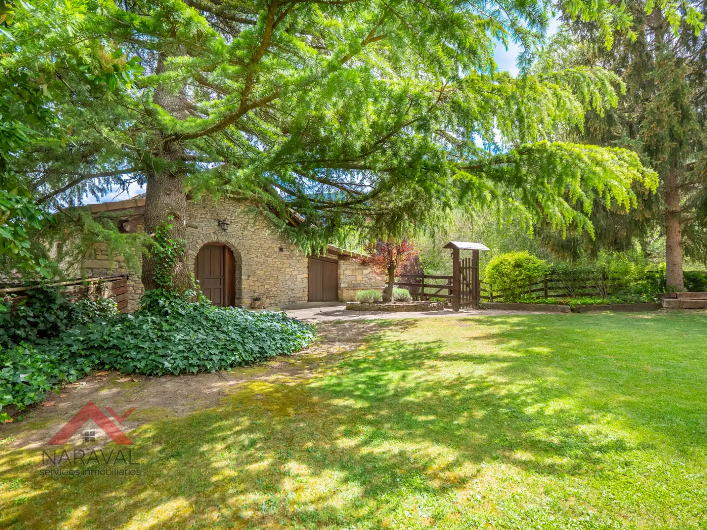 Jardín de Casa o chalet en venta en Fiscal con Aire acondicionado, Calefacción y Jardín privado