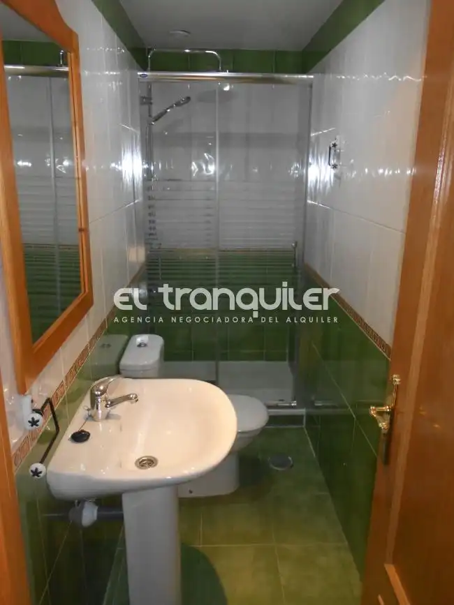 Badezimmer von Wohnung zur Miete in Madrid mit Klimaanlage, Terrasse und Möbliert