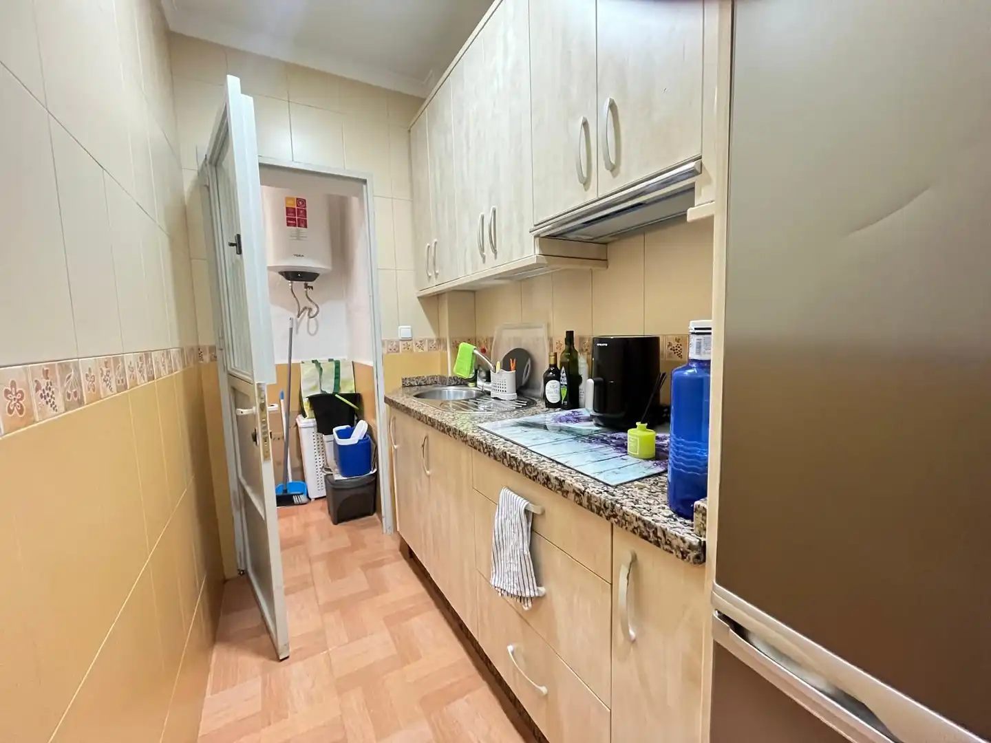 Kitchen of Flat for sale in Málaga  with Air Conditioner