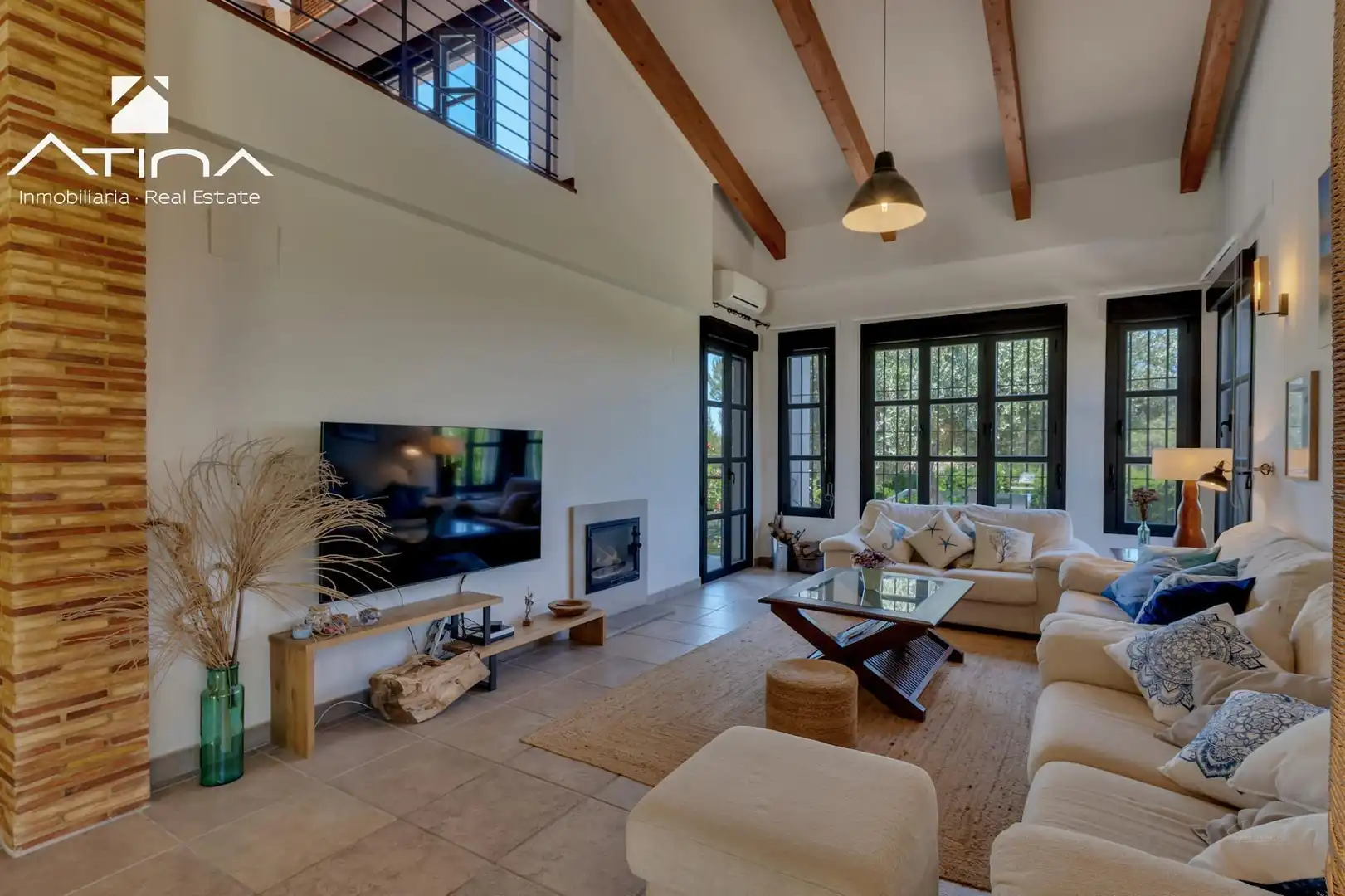 Living room of Houses for sale in Jávea / Xàbia  with Air Conditioner, Heating and Private garden