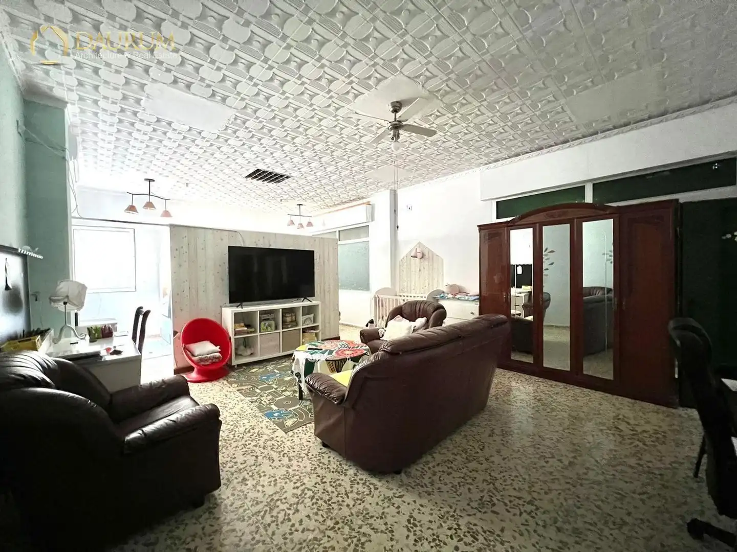 Sala d'estar de Casa o xalet en venda en Málaga