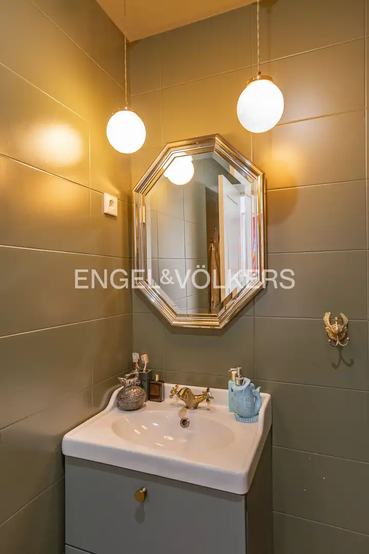 Bathroom of Attic for sale in Sant Cugat del Vallès  with Heating, Parquet flooring and Swimming Pool