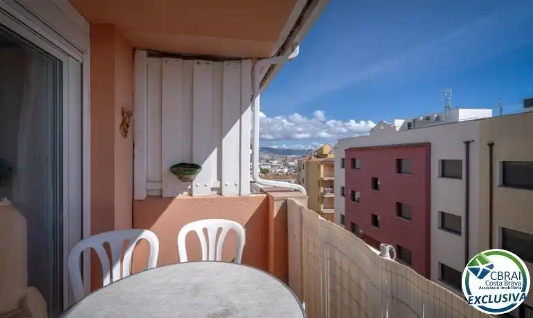 Terrassa de Apartament en venda en Empuriabrava amb Aire condicionat i Terrassa