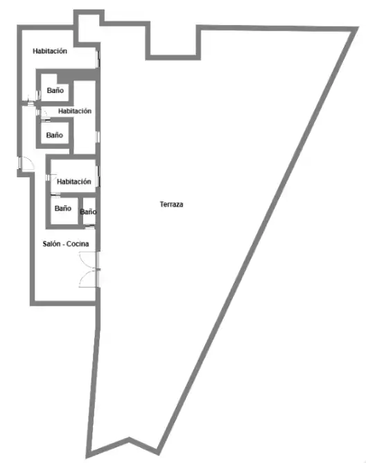 Wohnung zum Verkauf in Madrid mit Klimaanlage, Heizung und Terrasse