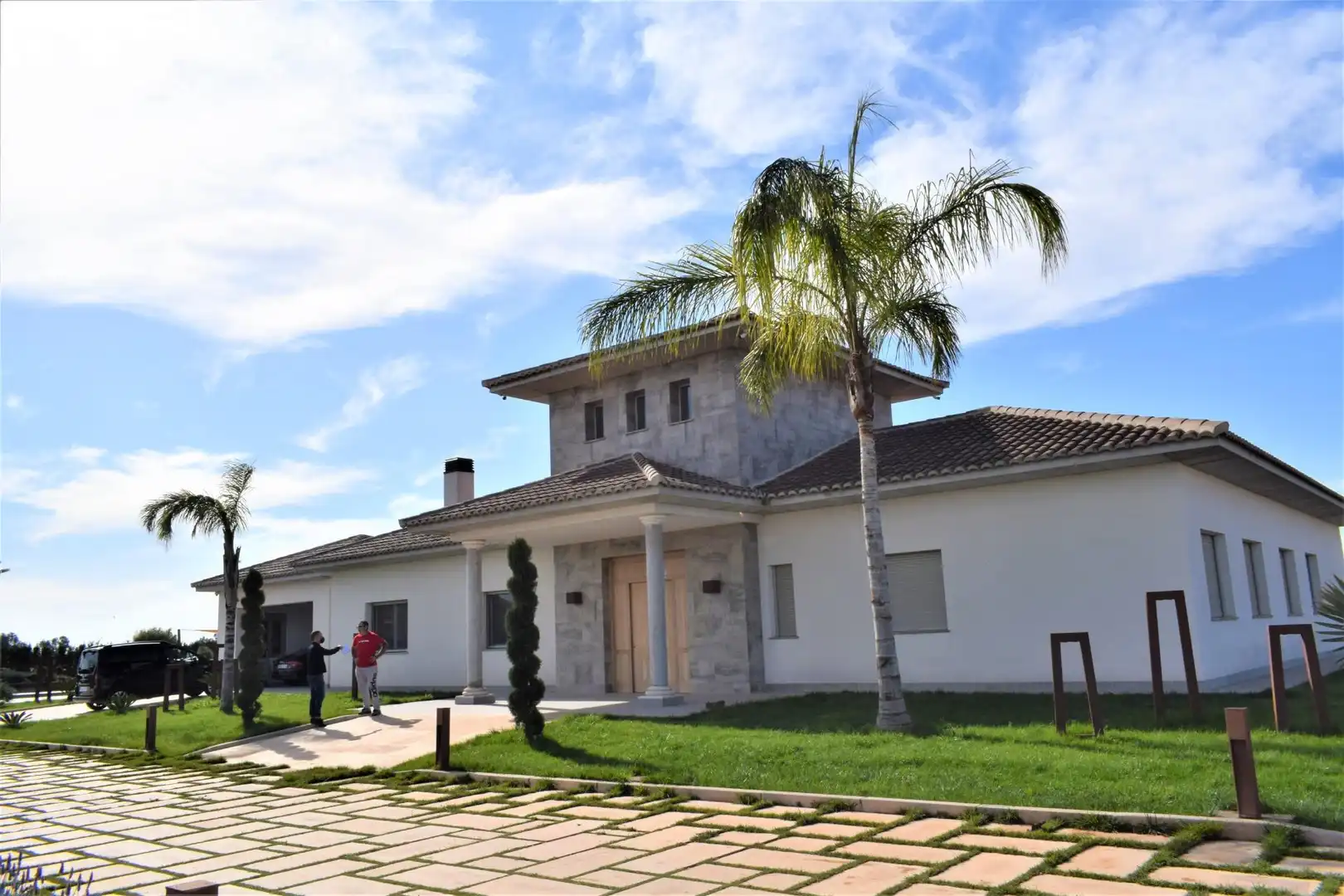 Vista exterior de Casa o chalet en venta en Puerto Lumbreras con Aire acondicionado, Jardín privado y Terraza
