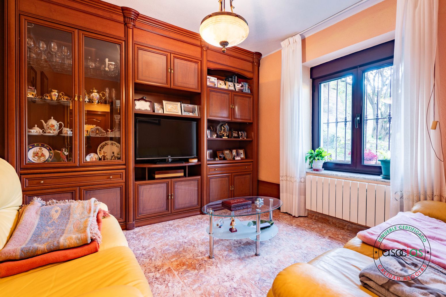 Living room of House or chalet for sale in Gijón   with Heating and Furnished