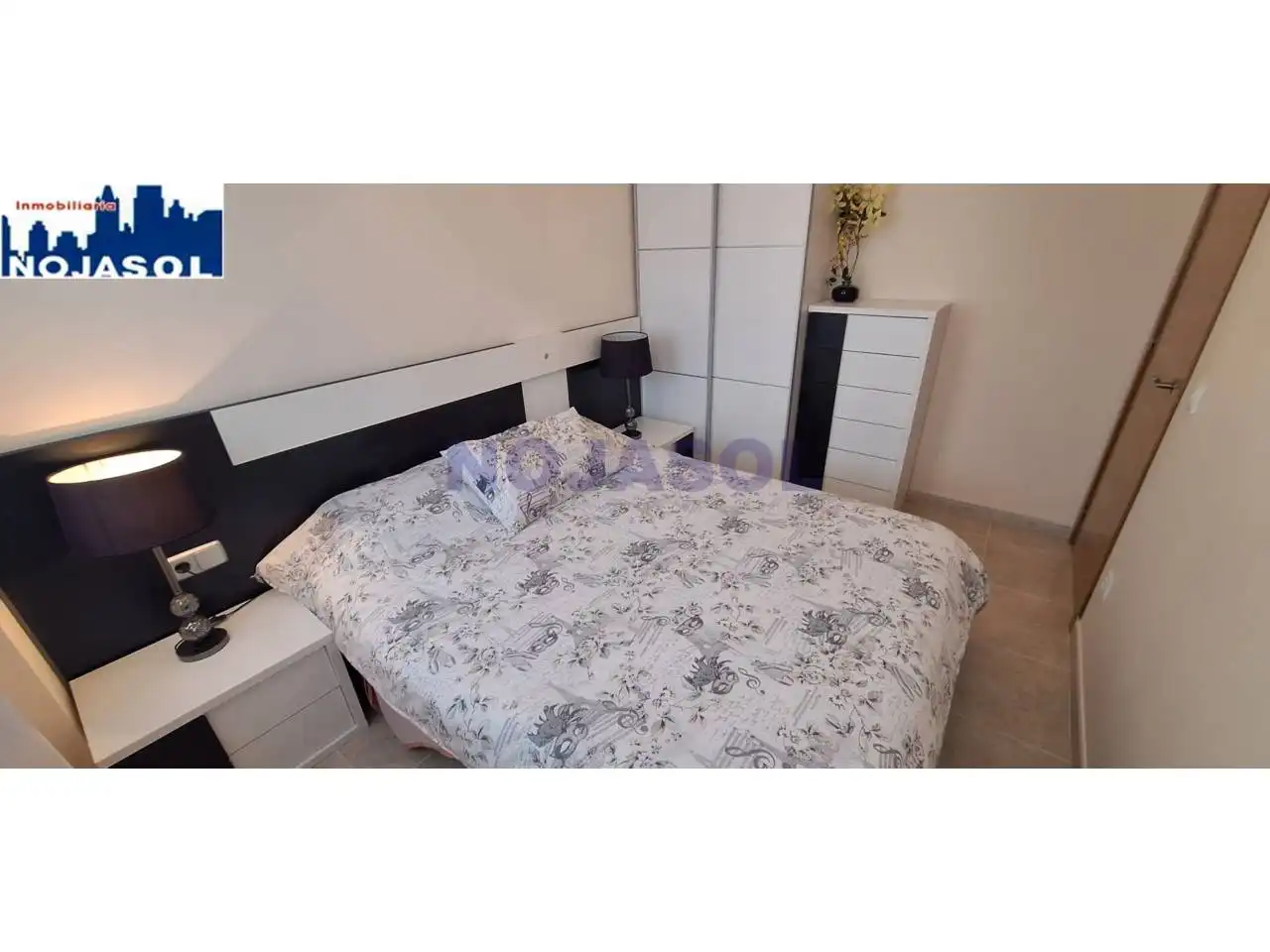 Bedroom of Flat for rent in Noja  with Heating, Terrace and Furnished
