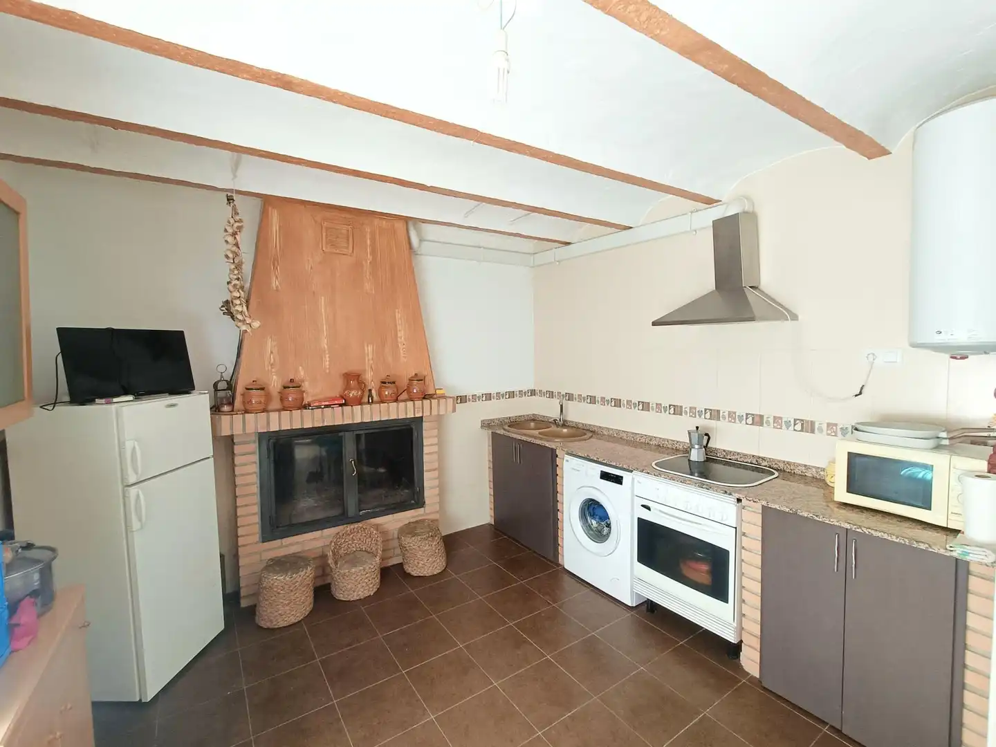 Cocina de Casa adosada en venta en Puerto Lápice con Calefacción y Balcón
