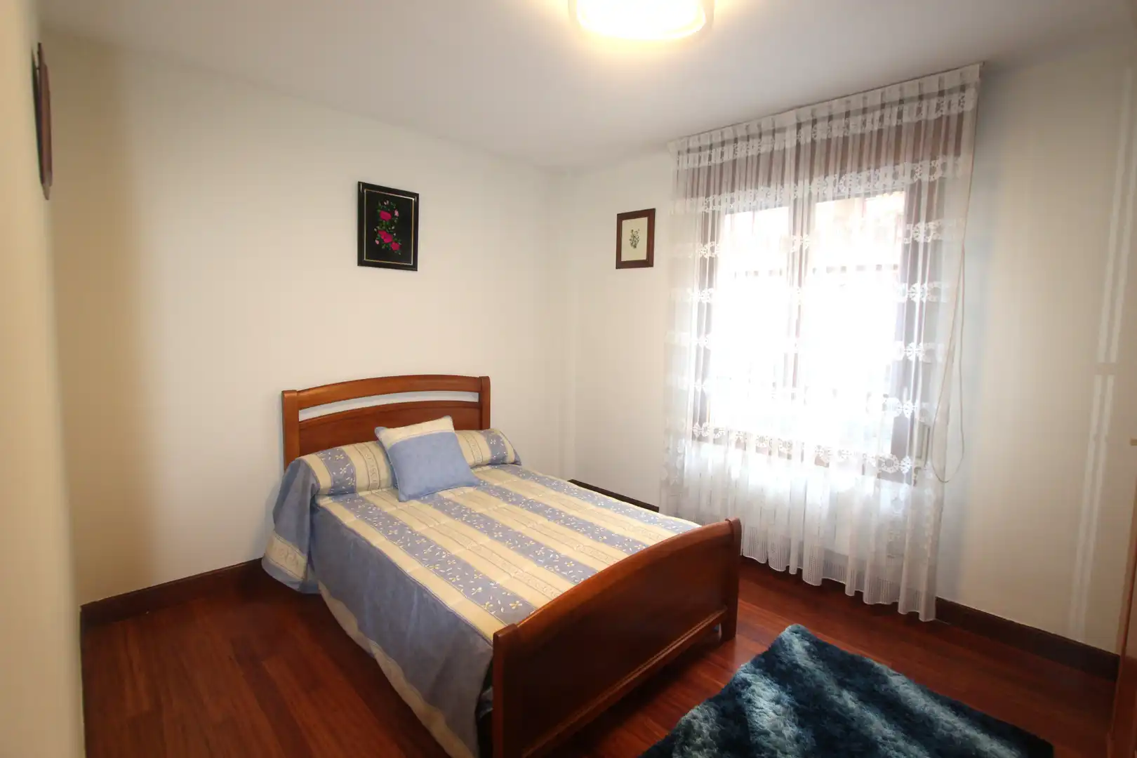 Bedroom of Flat for sale in Ugao- Miraballes  with Storage room, Furnished and Balcony