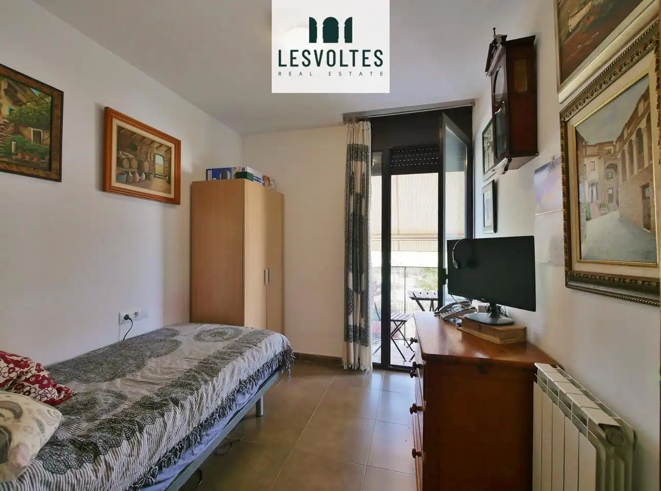 Dormitori de Casa adosada en venda en Vall-llobrega amb Calefacció, Jardí privat i Terrassa