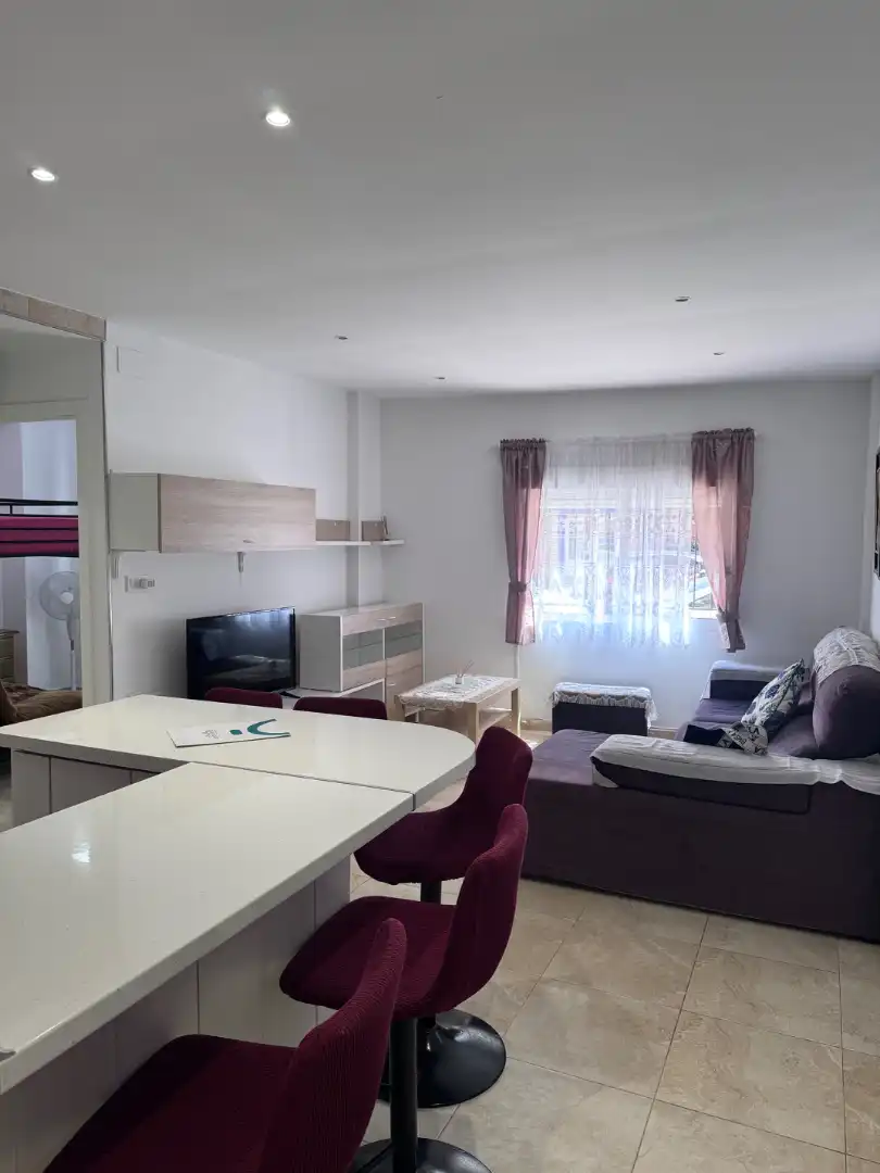 Living room of Flat for sale in Castellón de la Plana / Castelló de la Plana  with Air Conditioner, Heating and Furnished