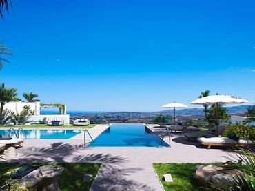 Apartamento con piscina en venta en Mijas pueblo
