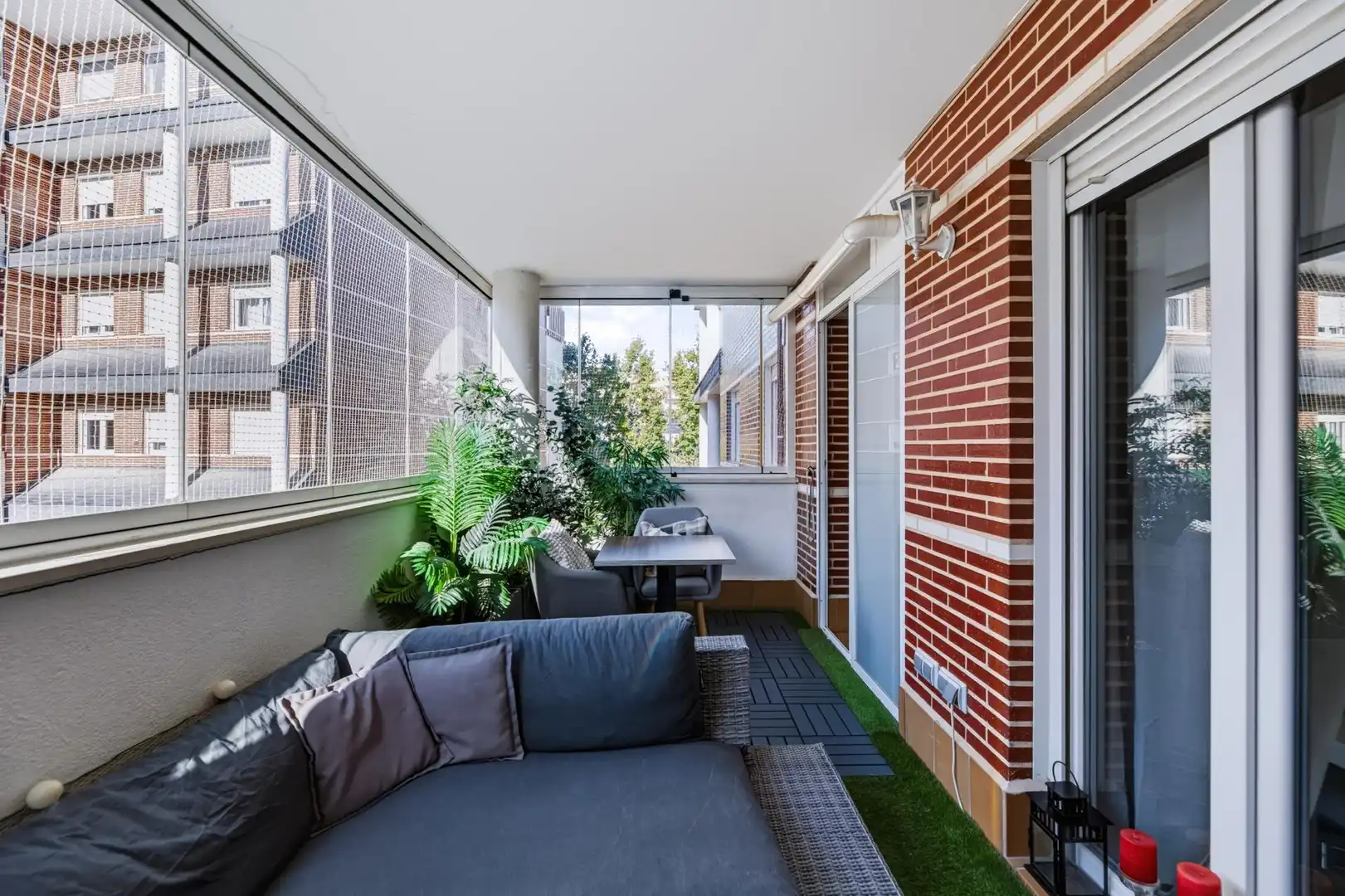 Balcony of Flat for sale in Centro