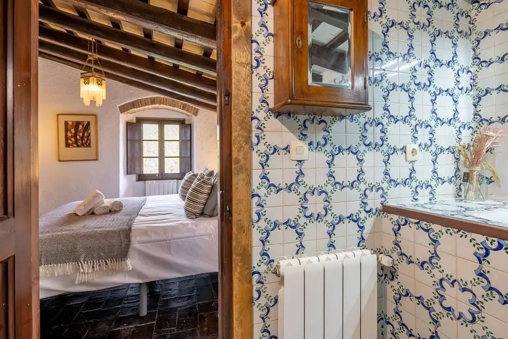 Casa rústica amb piscina en venda a Llagostera, imagen 25