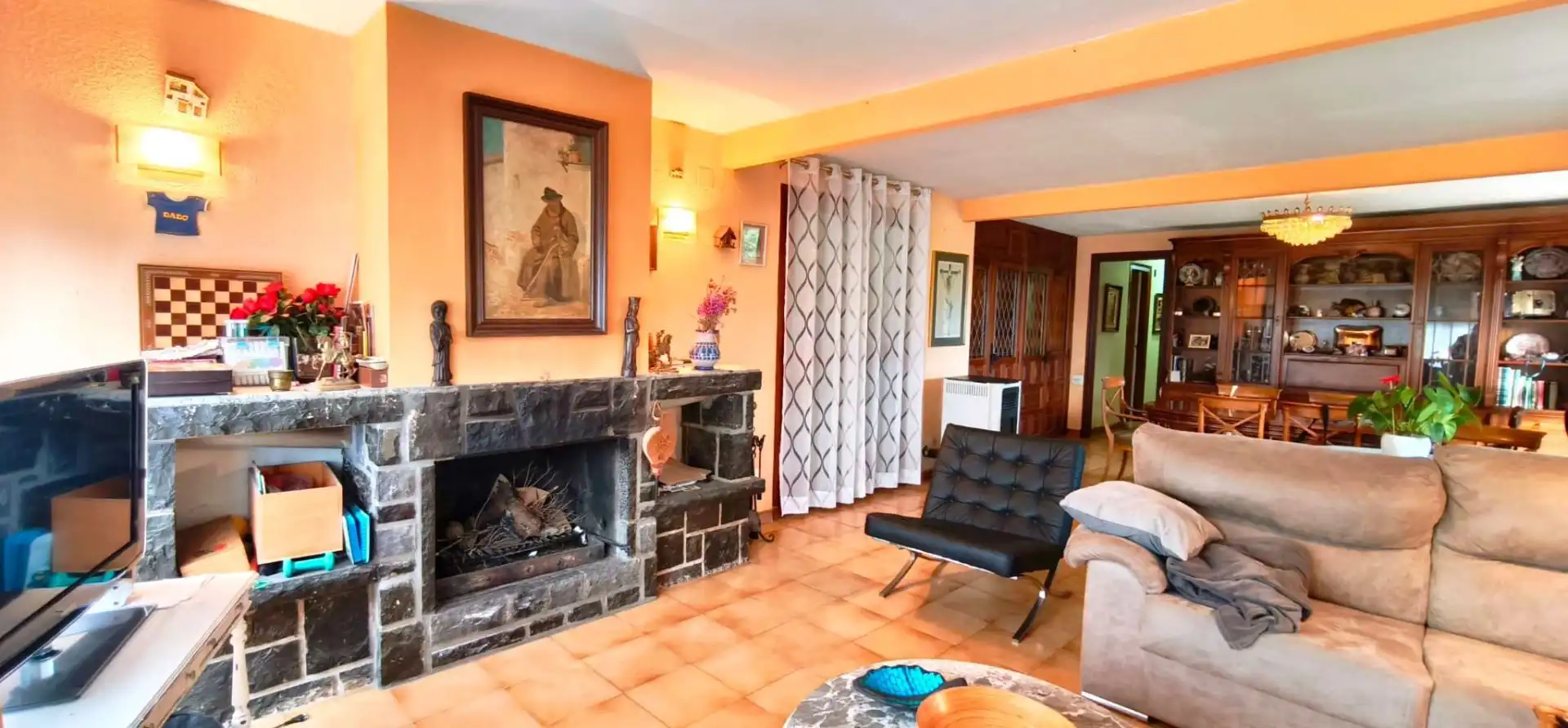 Wohnzimmer von Haus oder Chalet zum Verkauf in La Muela mit Heizung, Privatgarten und Terrasse